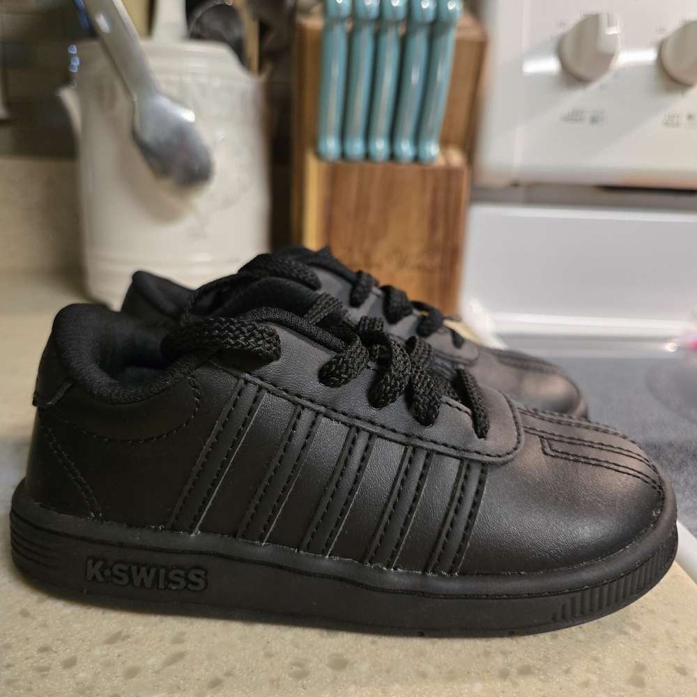 K-Swiss Kids All-Black Sneakers